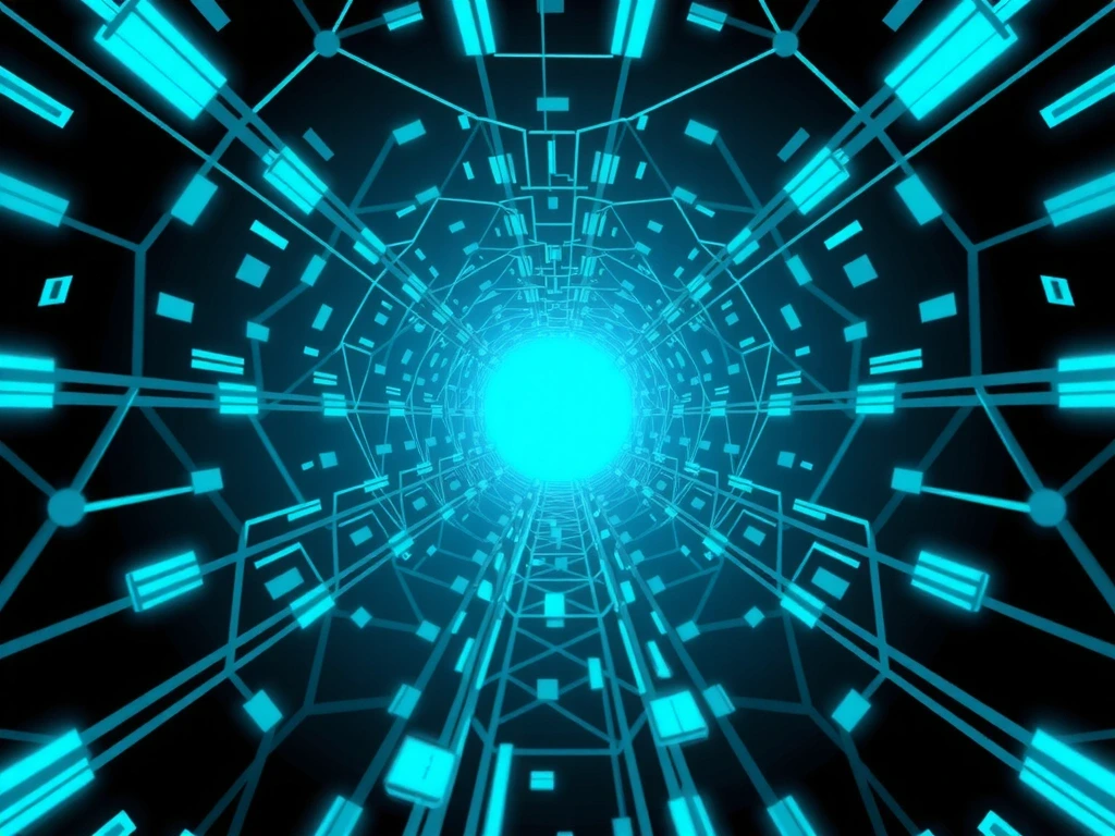 Abstract representation of secure data flow